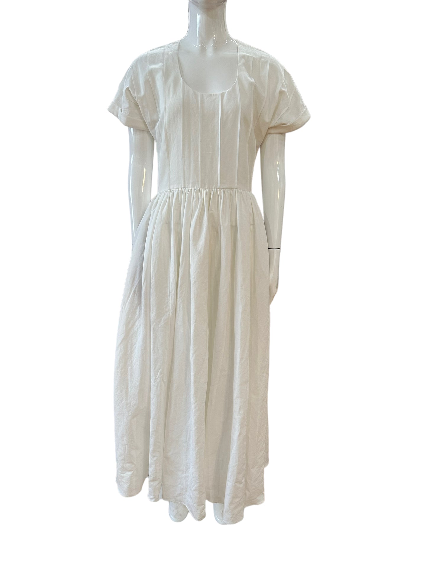 Brock collection off white maxi dress 6 NWT