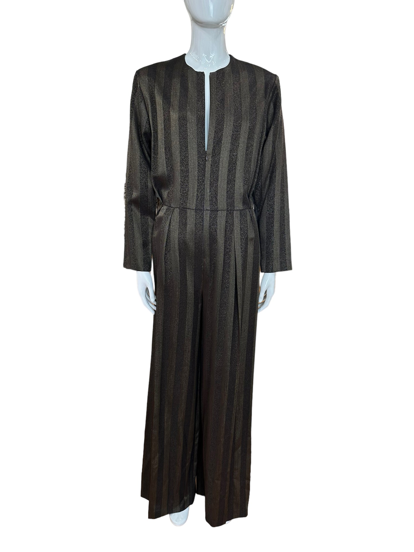 Yves Saint Laurent YSL Encore striped Jumpsuit F 44 (US 12)