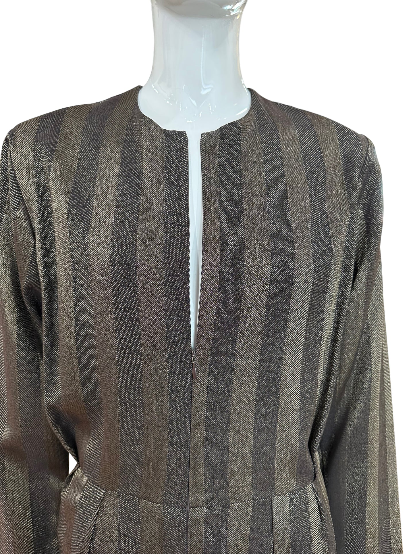 Yves Saint Laurent YSL Encore striped Jumpsuit F 44 (US 12)