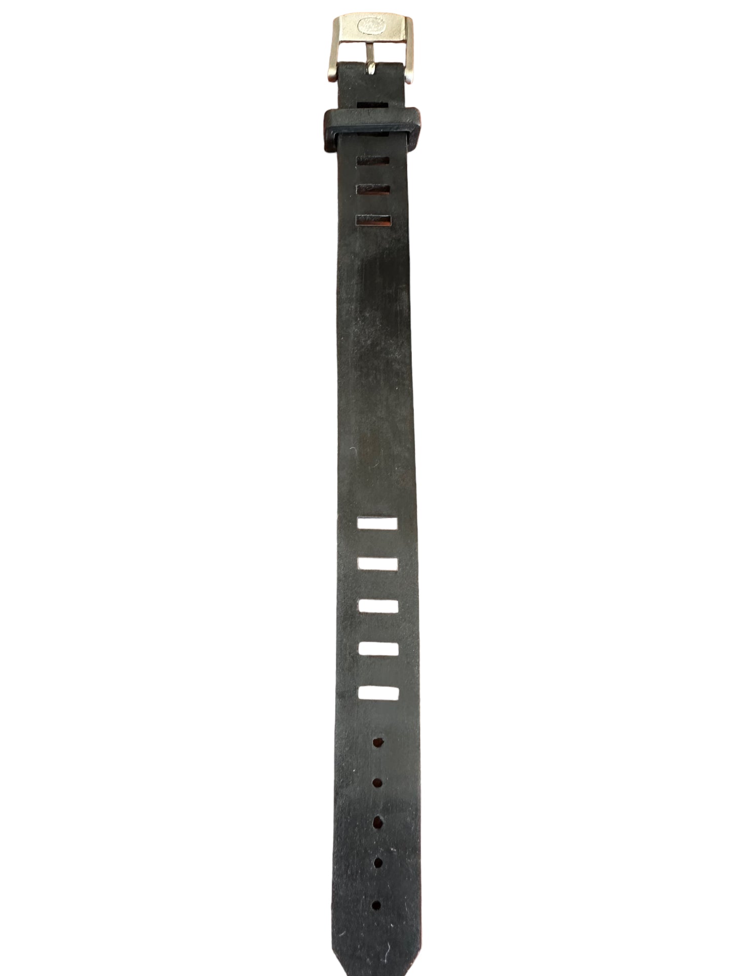 Chanel 1999 watch strap style bracelet black with white