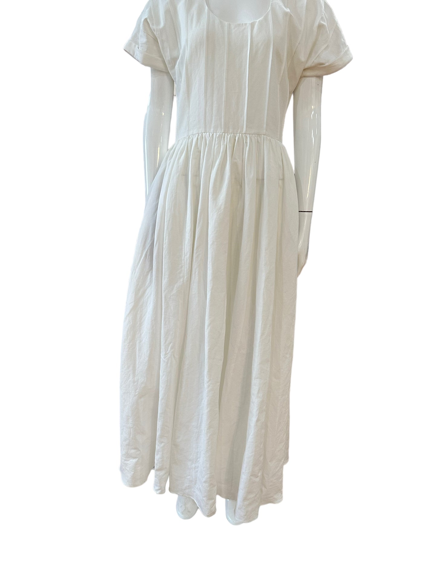 Brock collection off white maxi dress 6 NWT