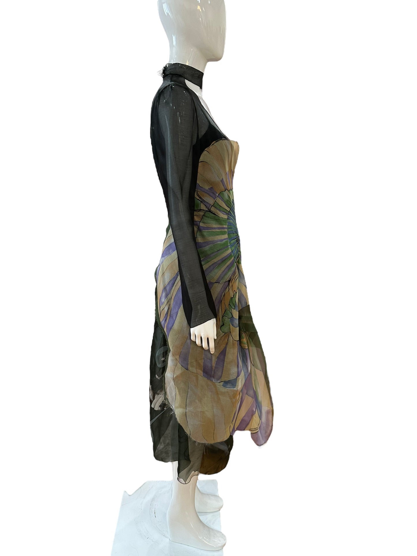 Prada Fairy collection 2008 I 44 (US 8) dress fits smaller