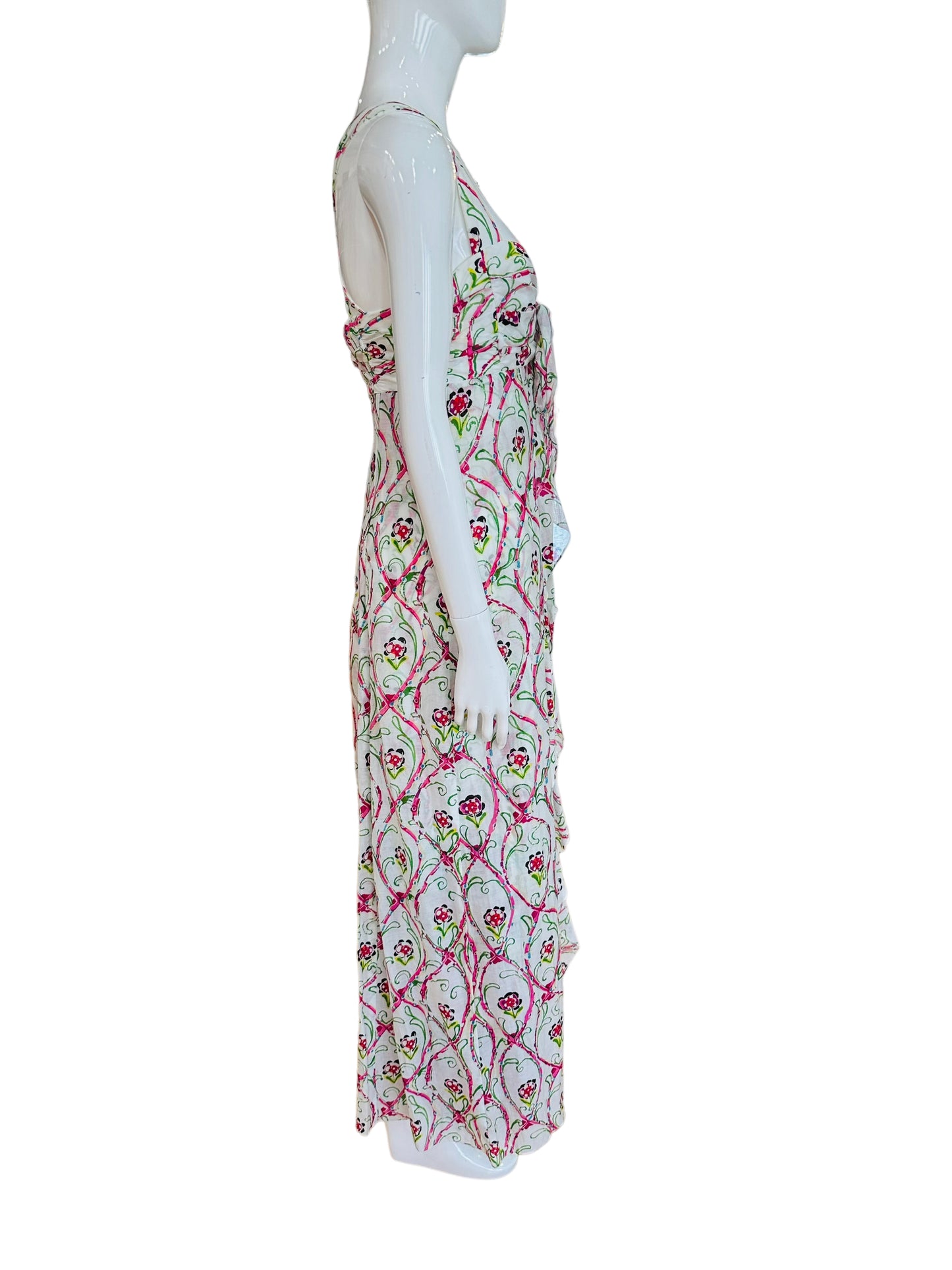Nanette Lepore floral maxi dress Daphne 4