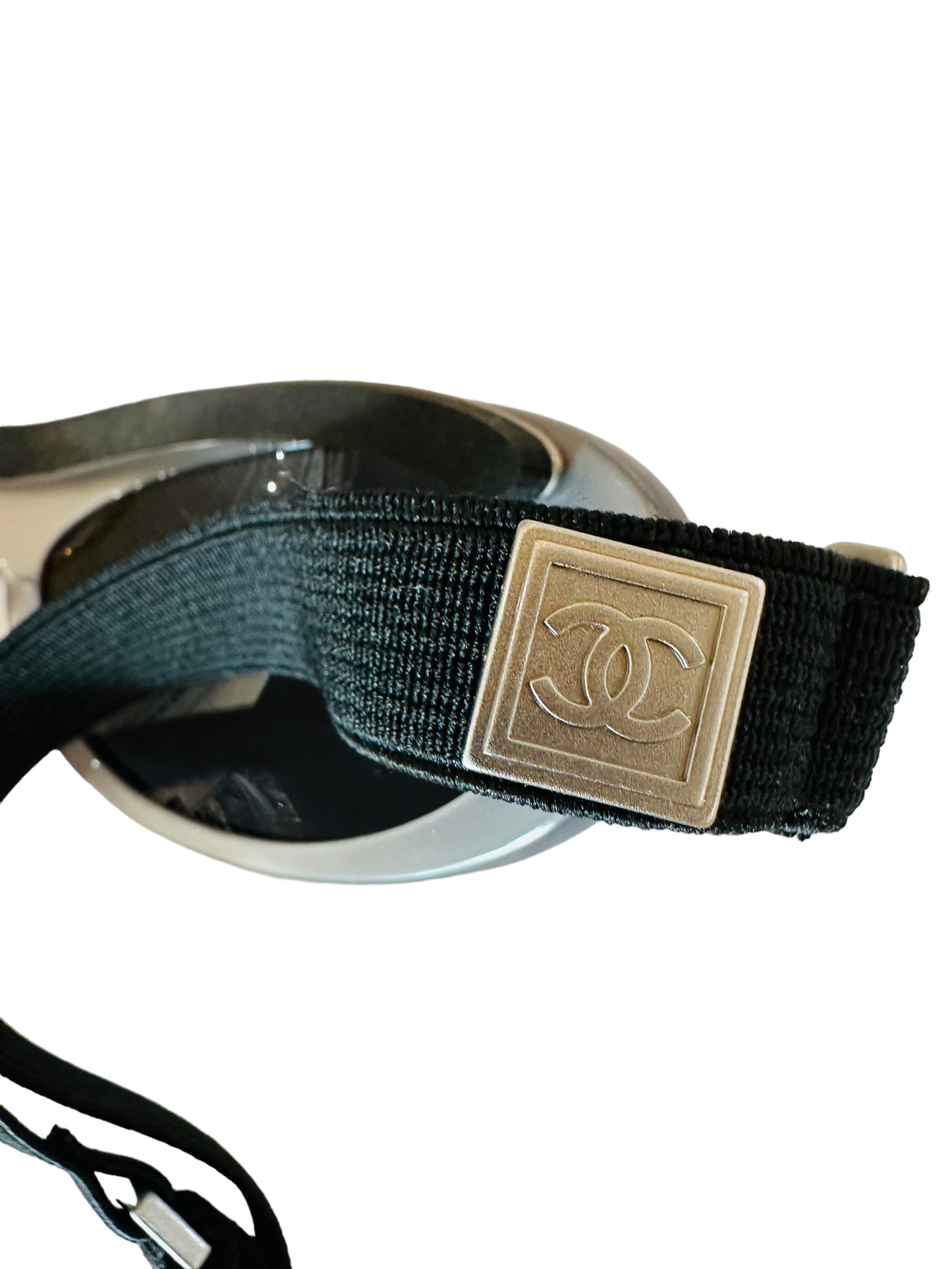 Chanel vintage sportsline sunglasses goggles swim ski raquetball like new with case