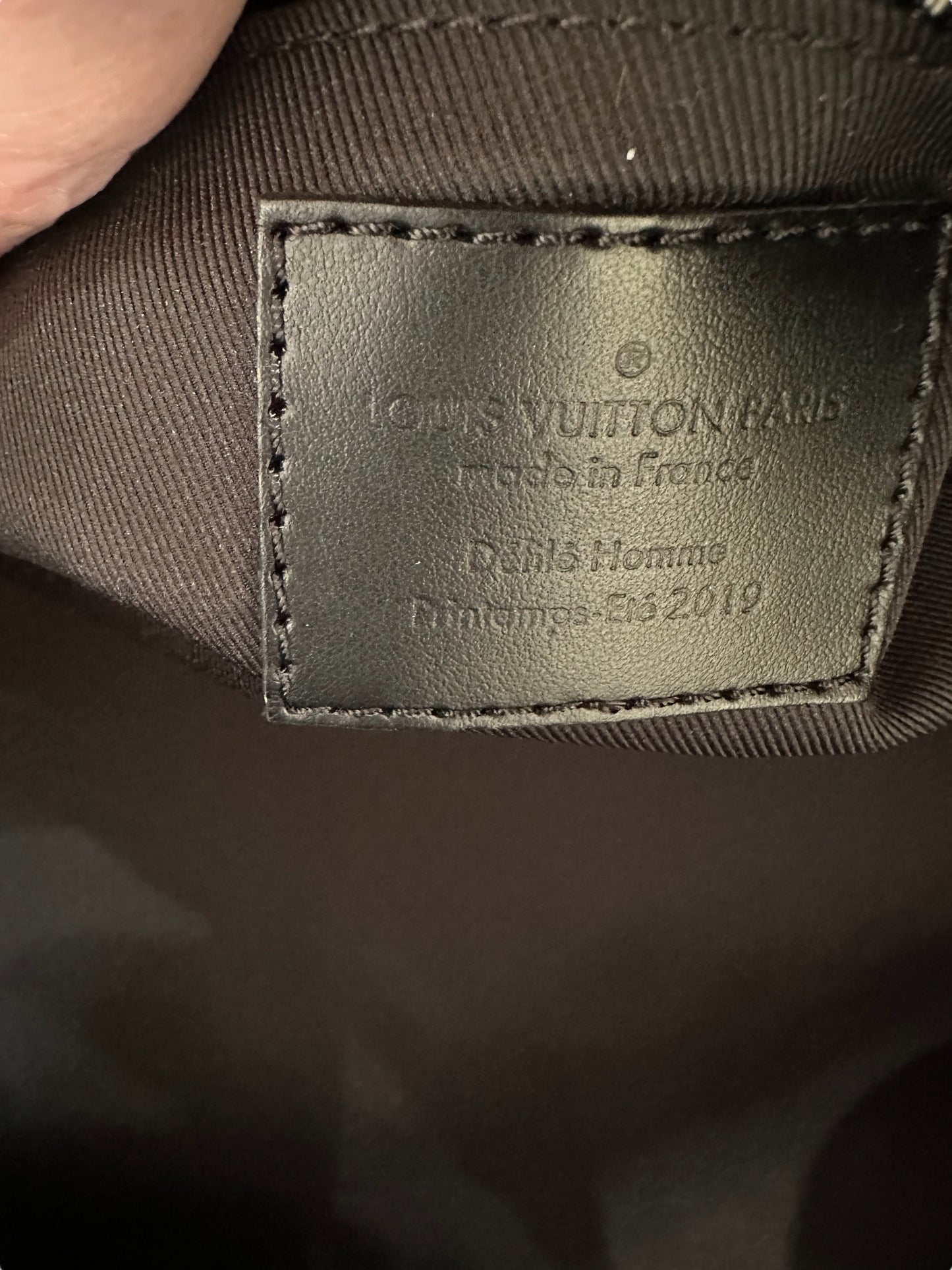 Louis Vuitton monogram virgil Abloh keepall bandouliere 50 excellent