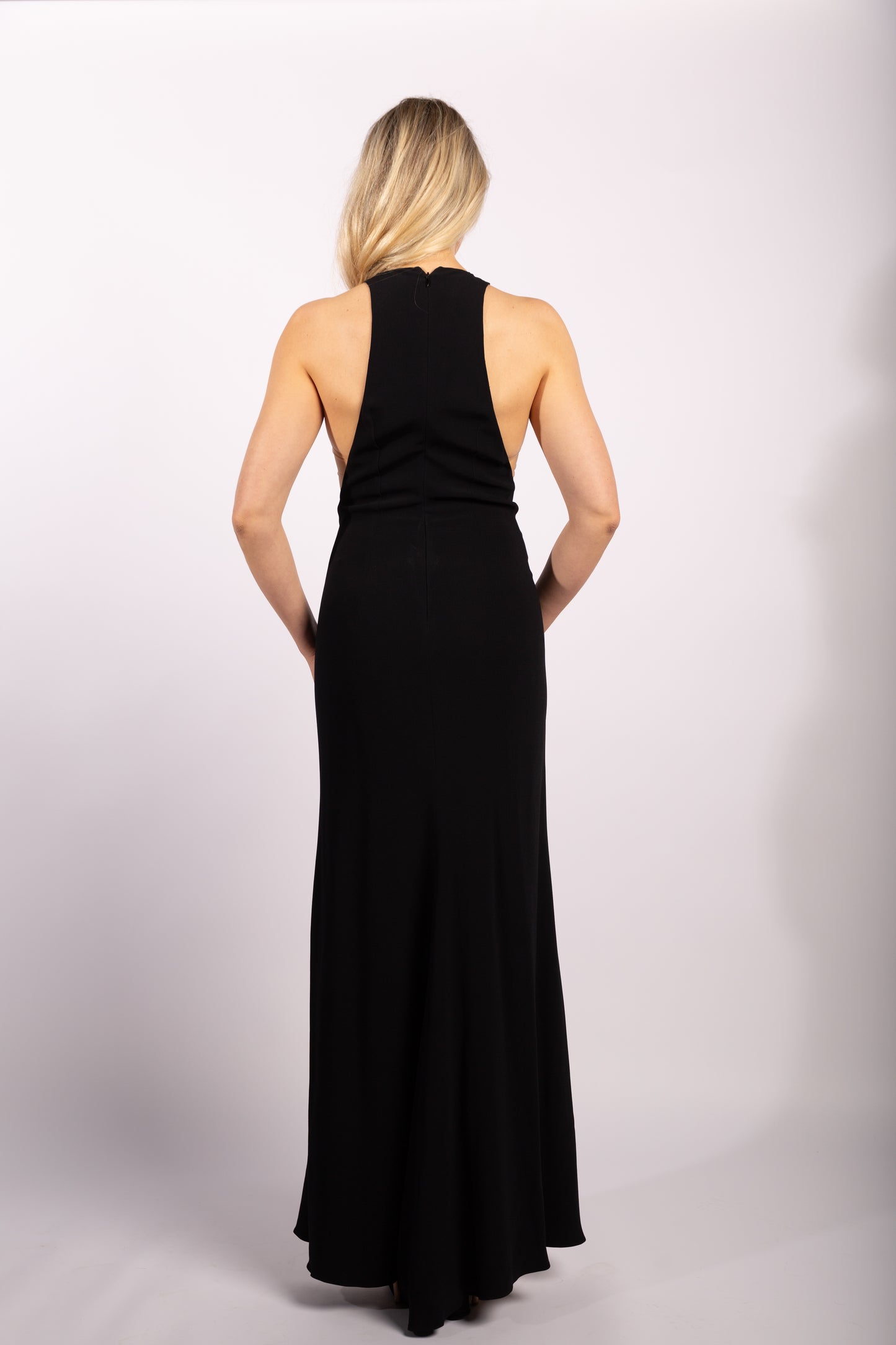 Stella McCartney Sleeveless Saskia Gown - Star Burst Black, Size IT42