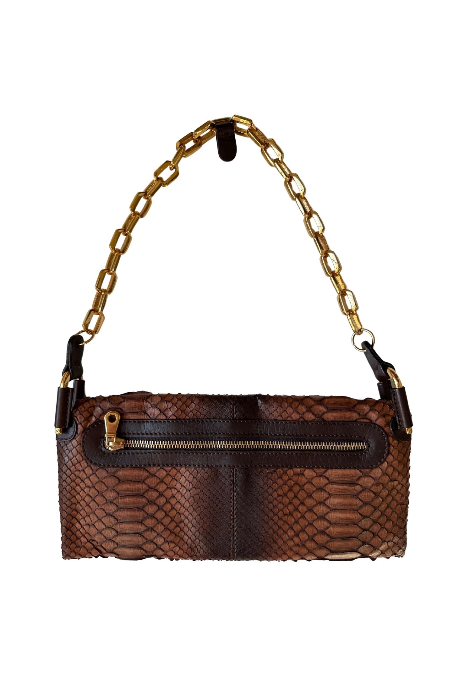 Chloe Snakeskin Shoulder Bag