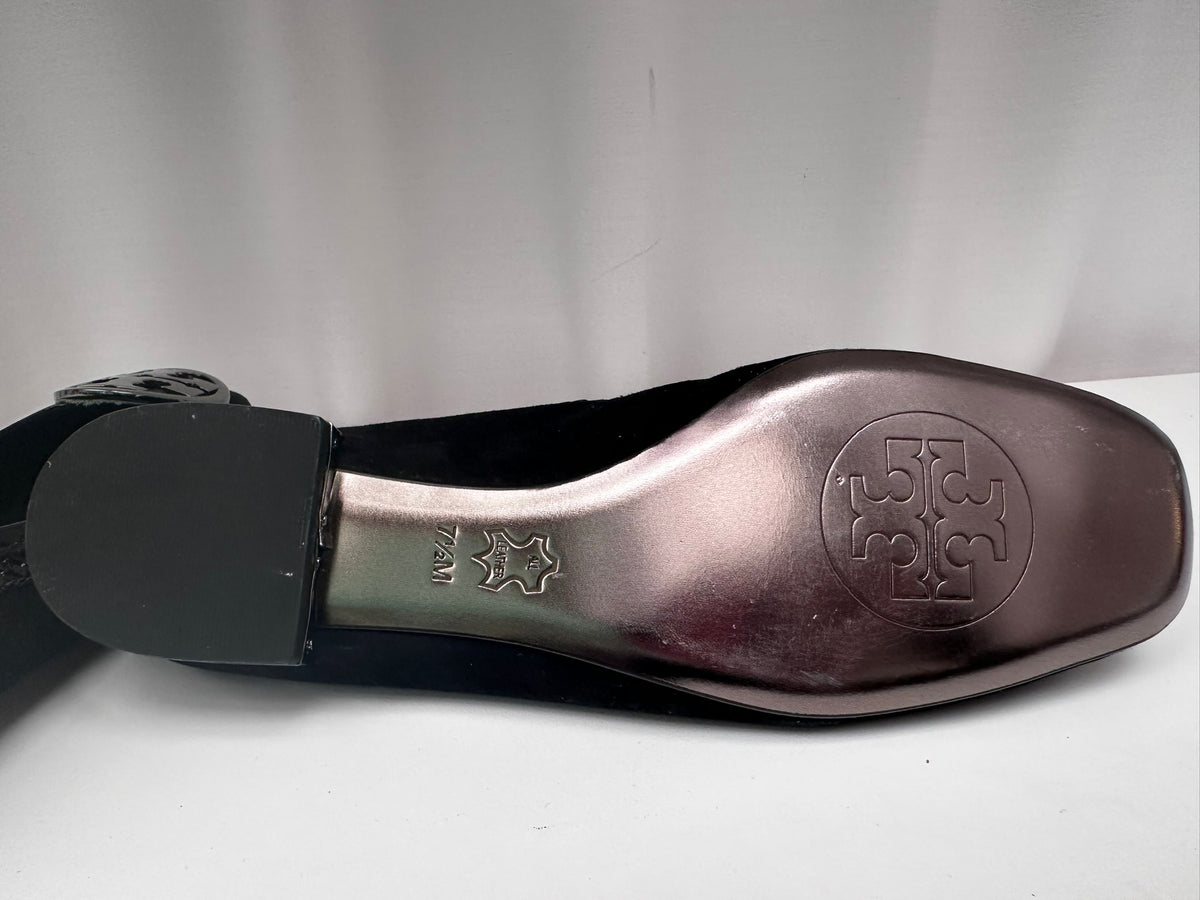 Tory Burch Gerritt pump black 7.5 NIB
