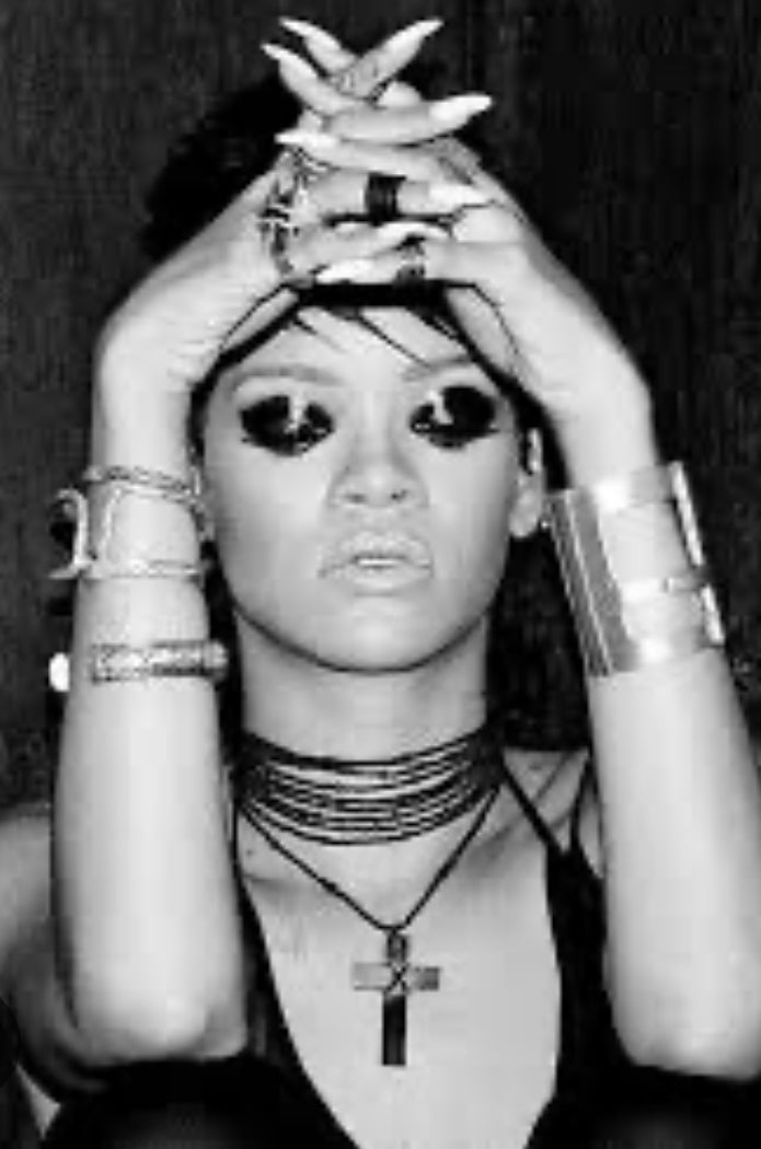 GUCCI TOM FORD EBONY BLACK CROSS NECKLACE IN BOX