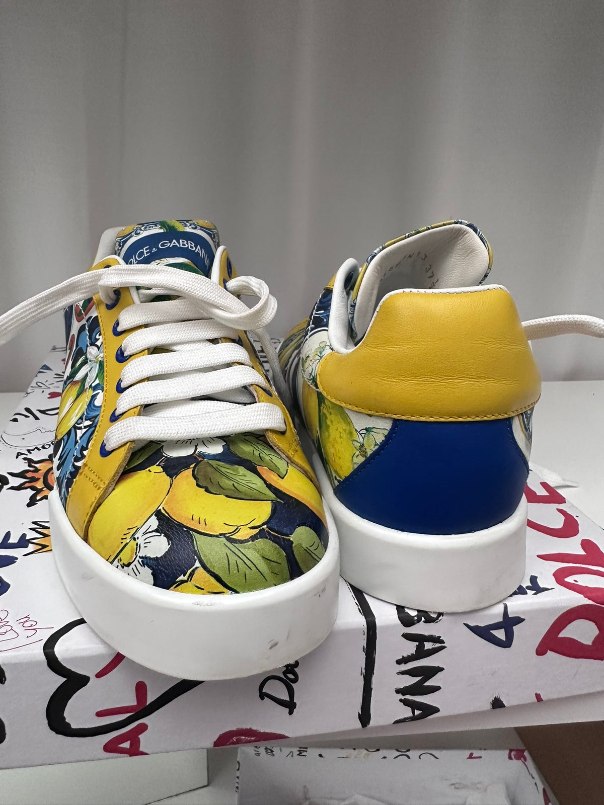 Dolce & Gabbana Majorca mallorca sneaker lemons 37 1/2 box