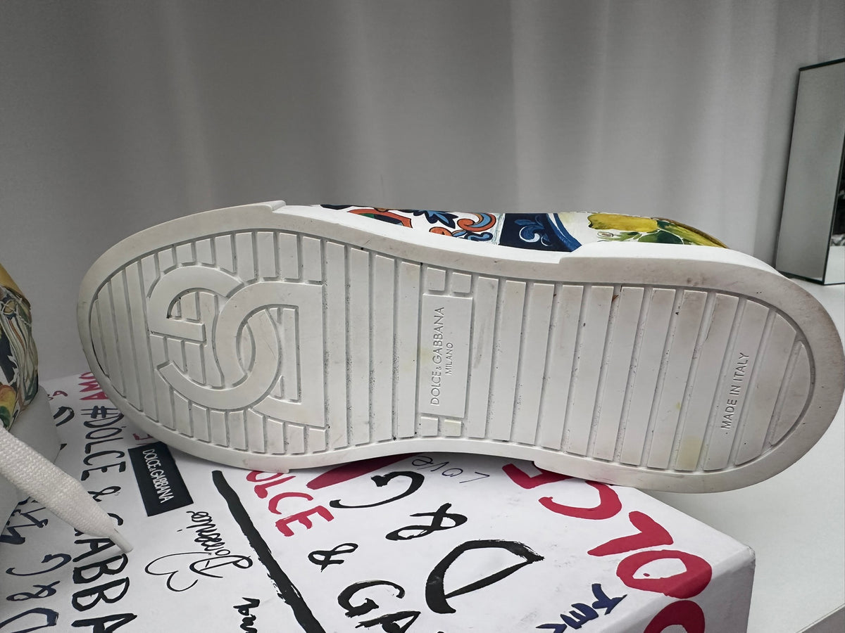 Dolce & Gabbana Majorca mallorca sneaker lemons 37 1/2 box
