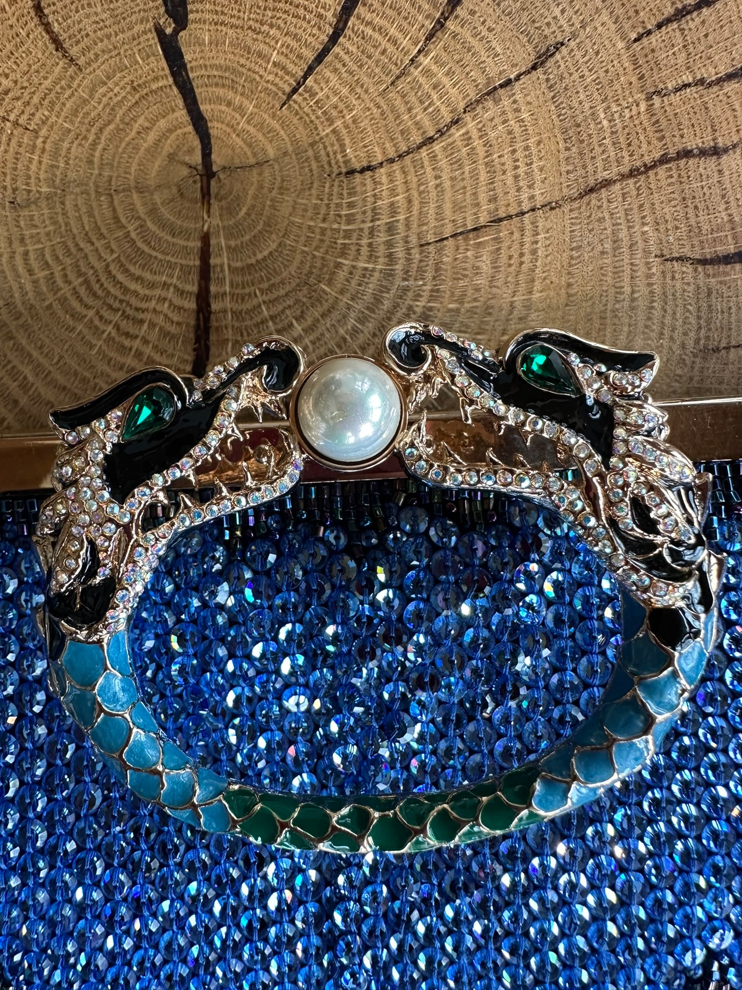 Gucci by Tom Ford limited Edition 2004 dragon bead purse