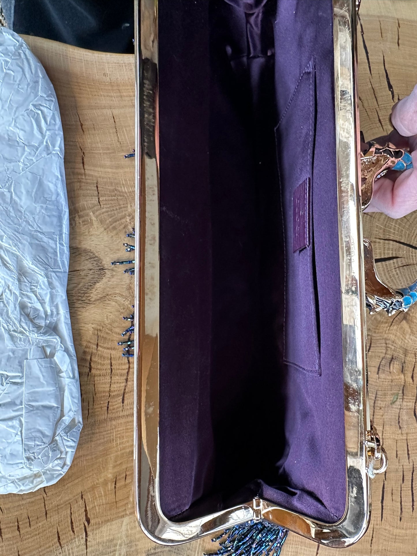 Gucci by Tom Ford limited Edition 2004 dragon bead purse