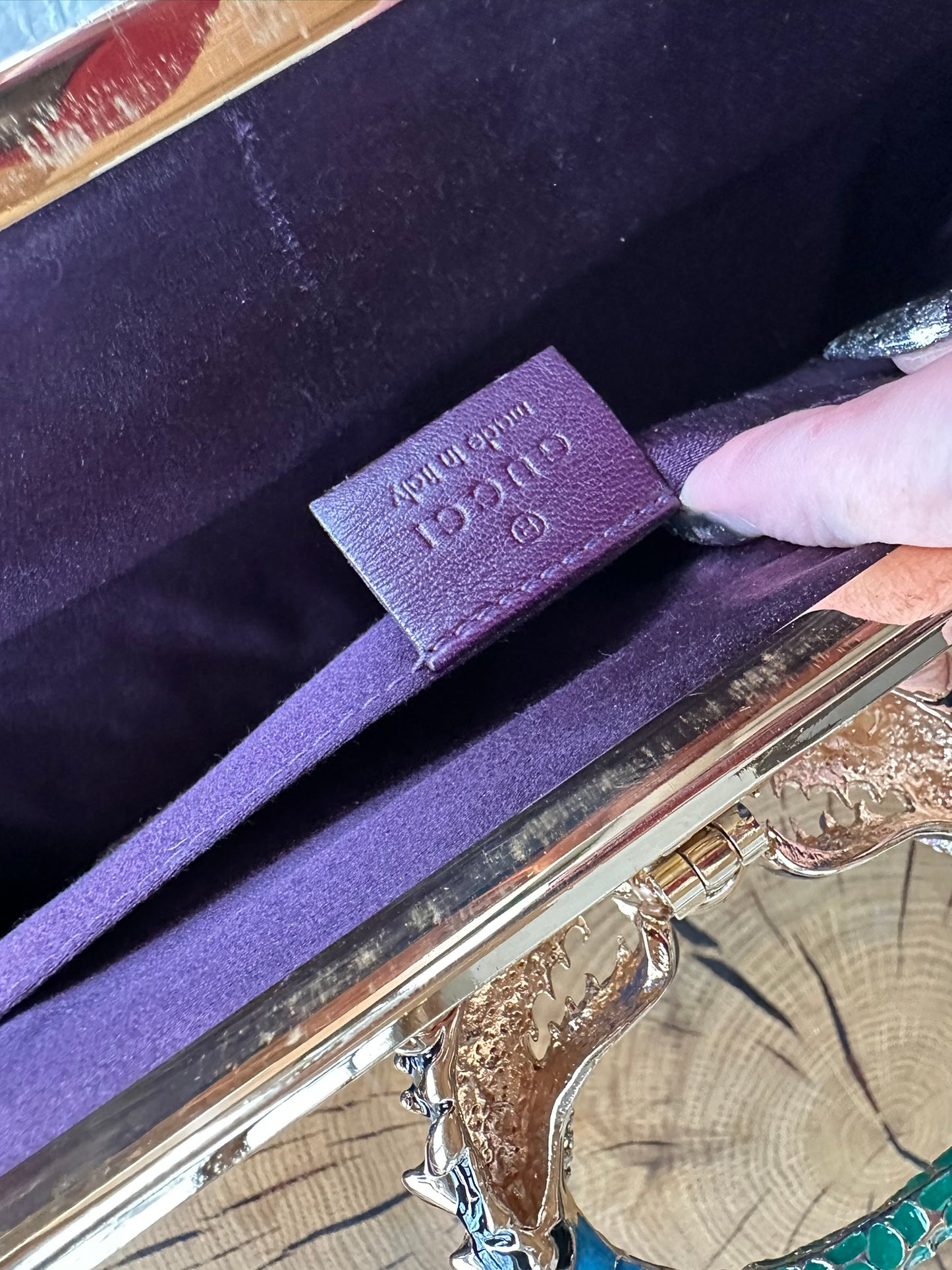 Gucci by Tom Ford limited Edition 2004 dragon bead purse