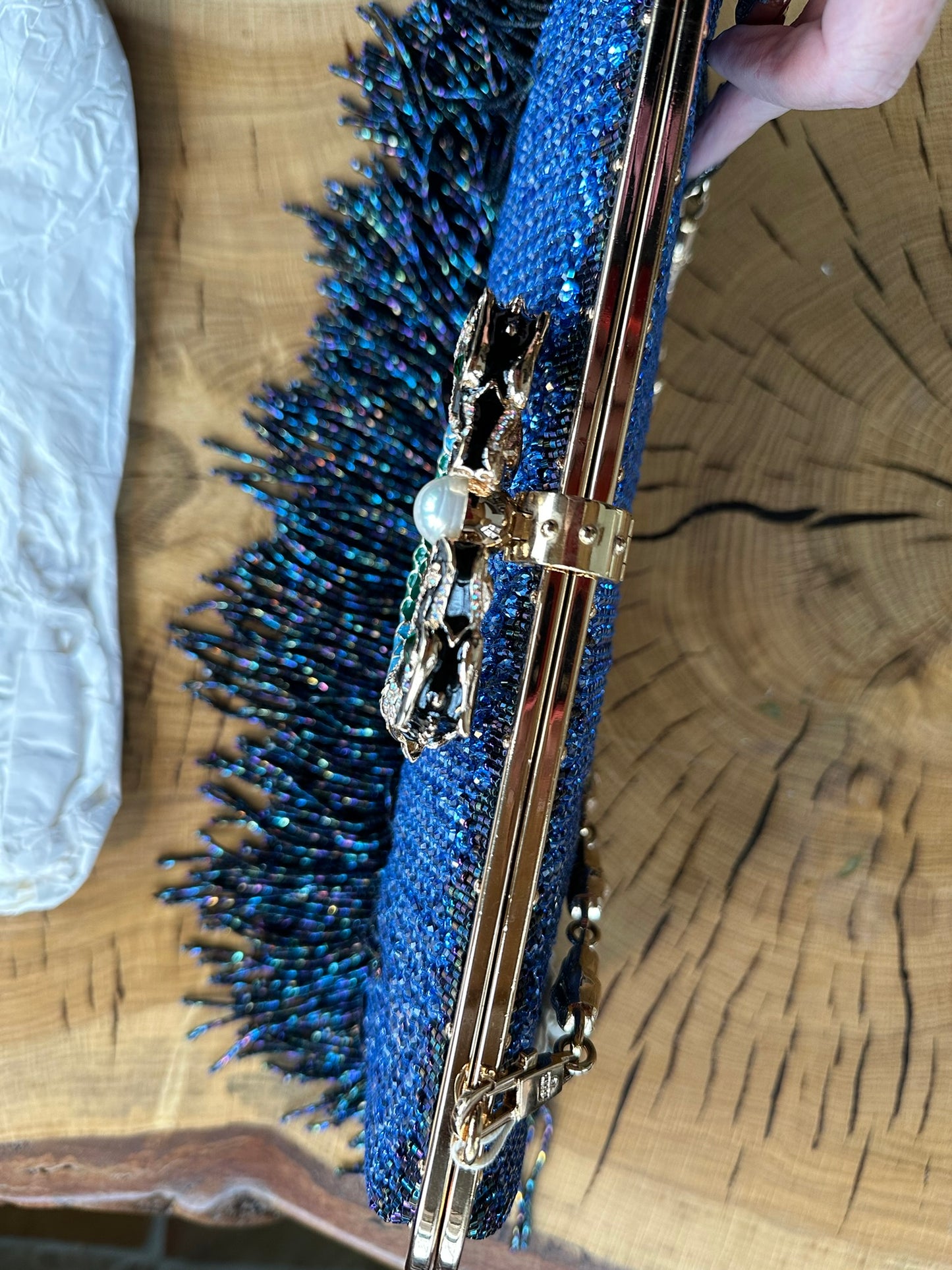 Gucci by Tom Ford limited Edition 2004 dragon bead purse