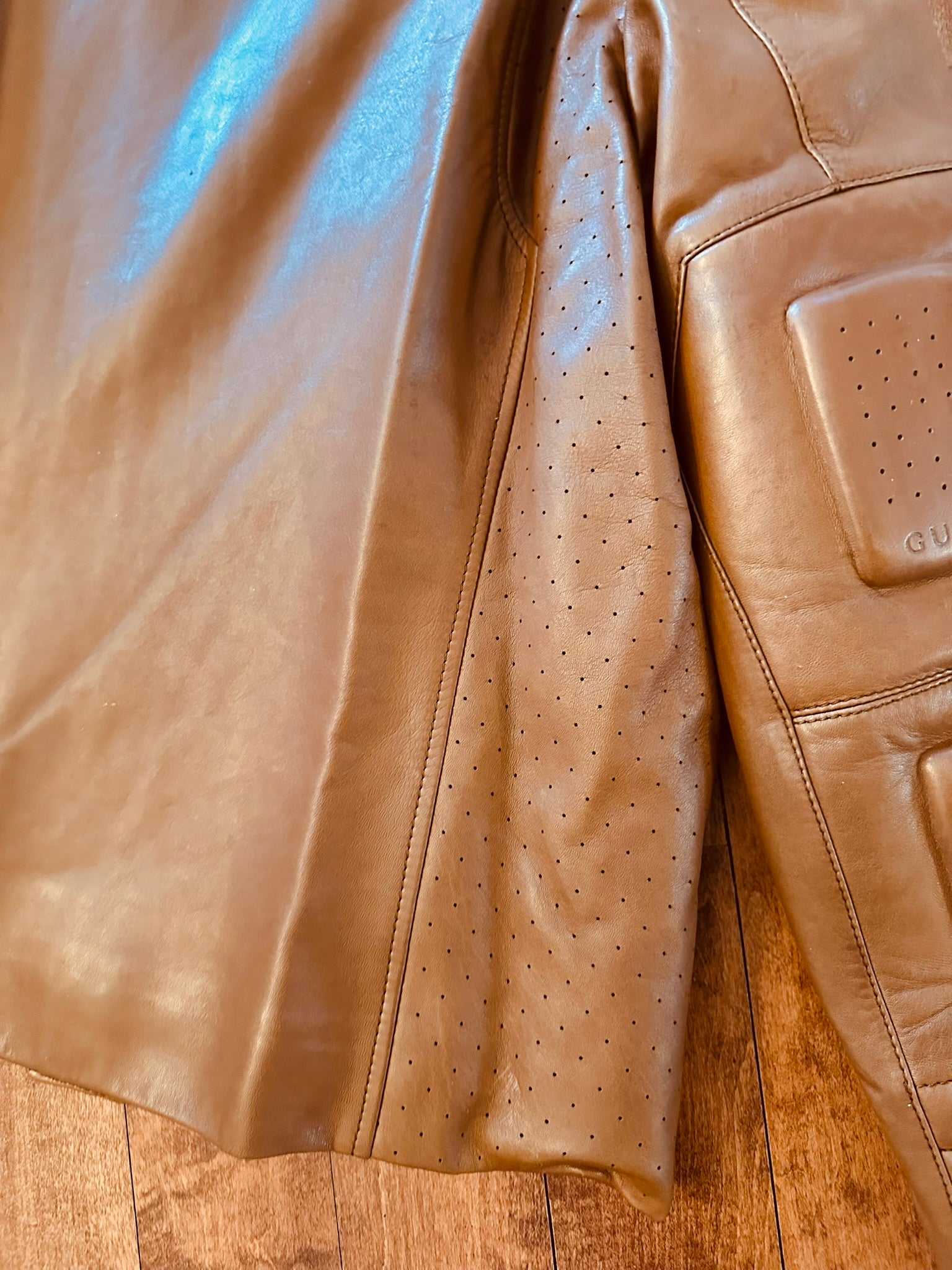 Gucci by Tom Ford runway leather jacket 2000/1 NWT – Down The