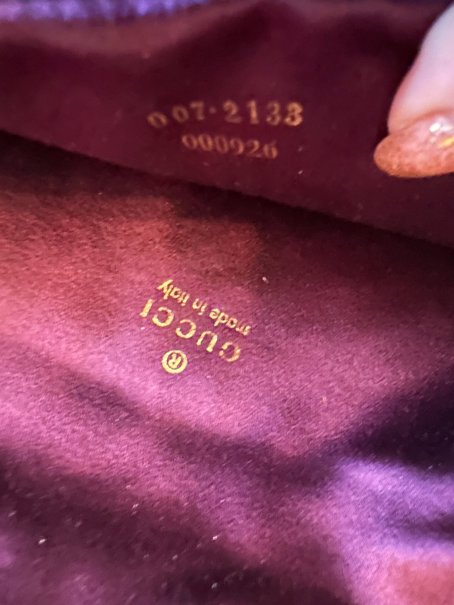 Gucci Tom Ford 2000 red gold beaded bag purse
