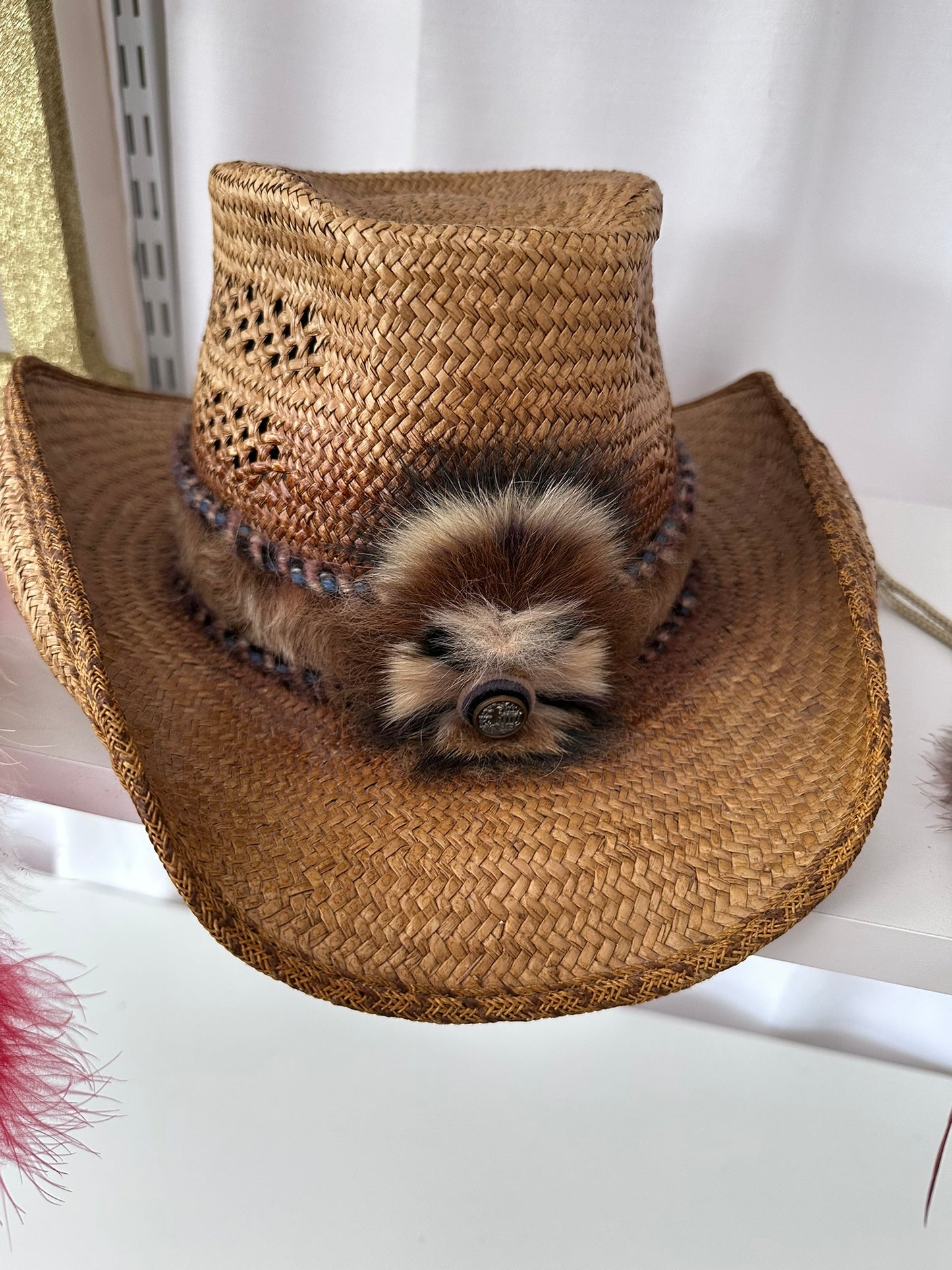 Charlie Tweddle cowboy hat 1970s excellent with feather attachments