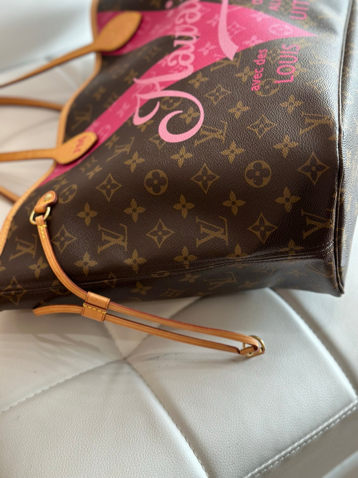 Louis Vuitton neverfull cities Hawaii limited edition full set excellent