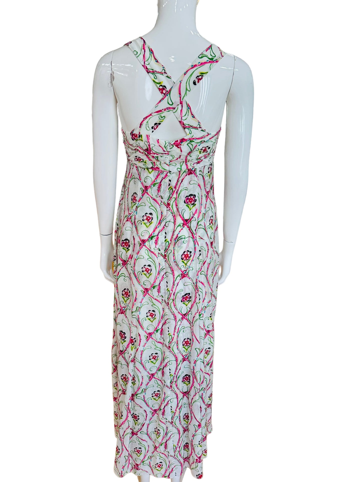 Nanette Lepore floral maxi dress Daphne 4