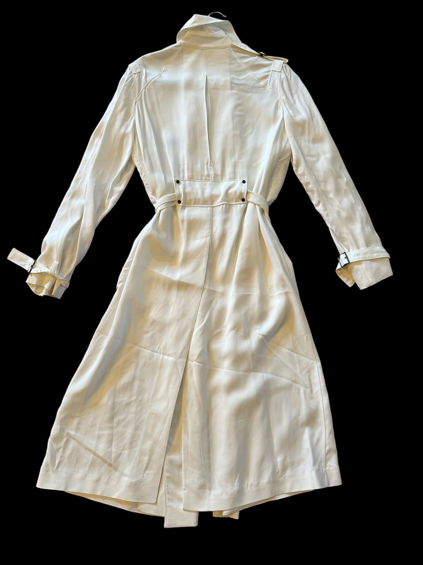Gucci by Tom Ford White Trench Coat NWT 2002/2003 Size IT44