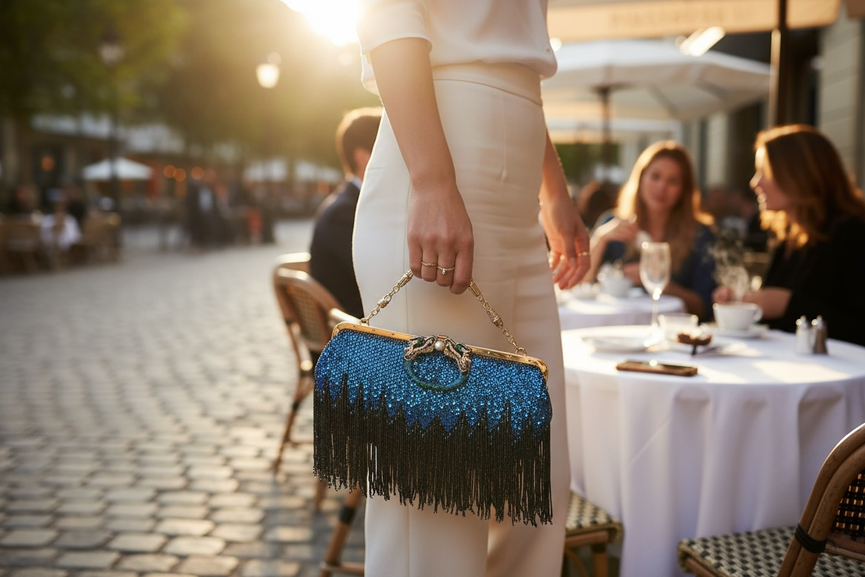 Gucci by Tom Ford limited Edition 2004 dragon bead purse