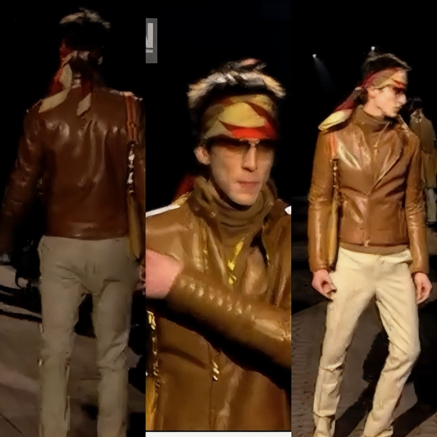 Gucci by Tom Ford runway leather jacket 2000/1 NWT