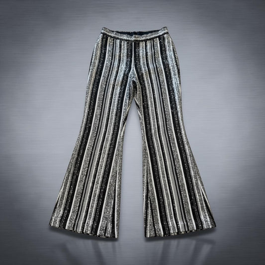 Gucci by Tom Ford spring/summer 2000 Archive Fully-beaded straght stripe pants trousers I 44